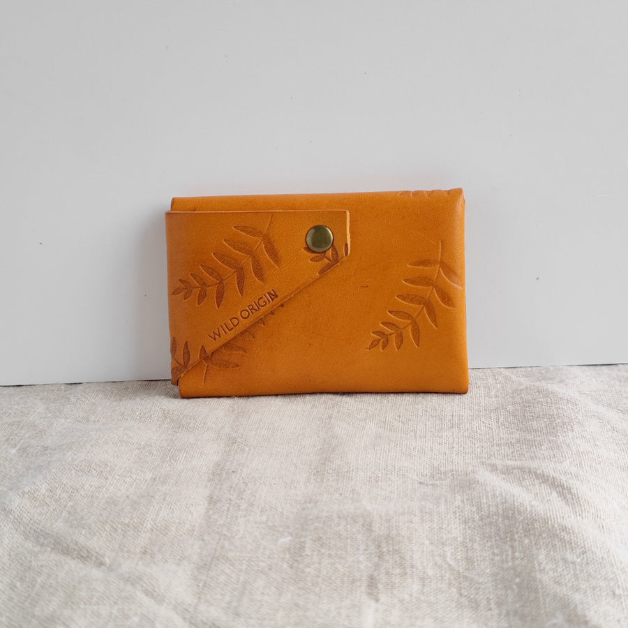 Mustard Botanical Wallet -Not Personalised -SECONDS
