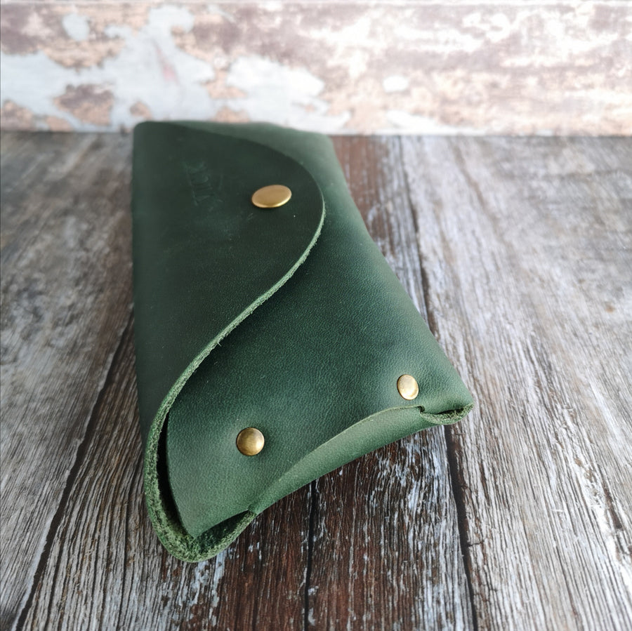 personalized leather sunglasses case
