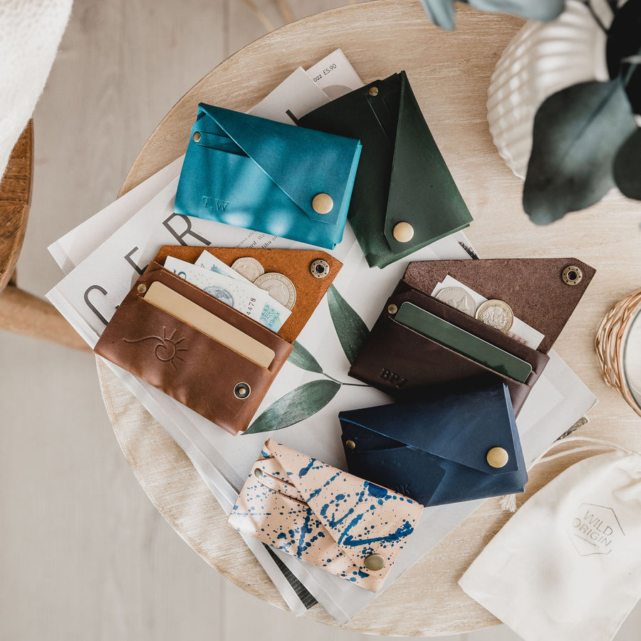 leather wallet collection
