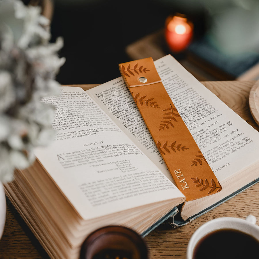 Botanical Bookmark- Choose your colour