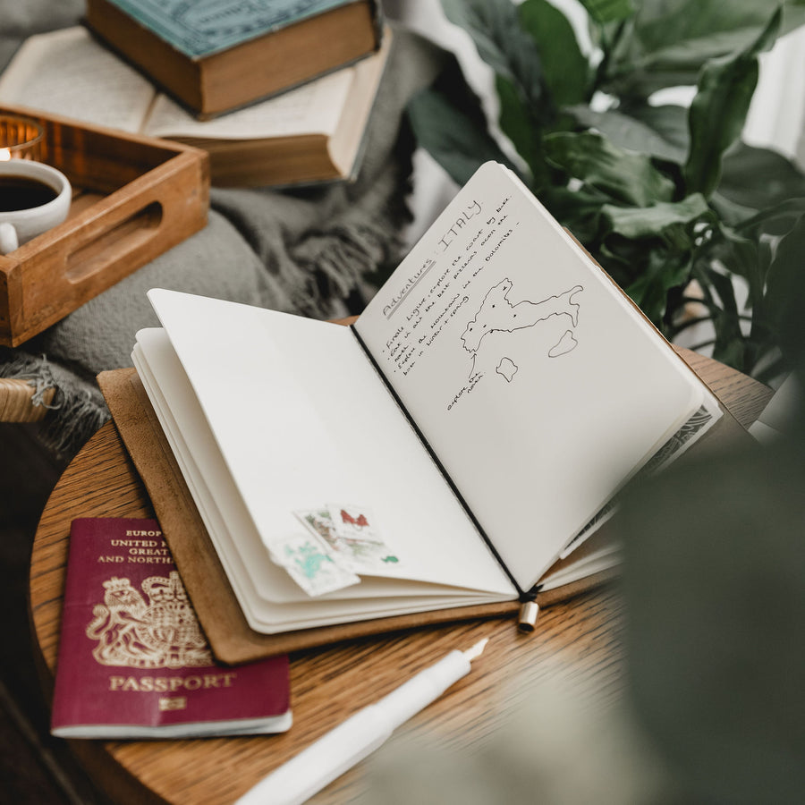 Leather Travel Journal