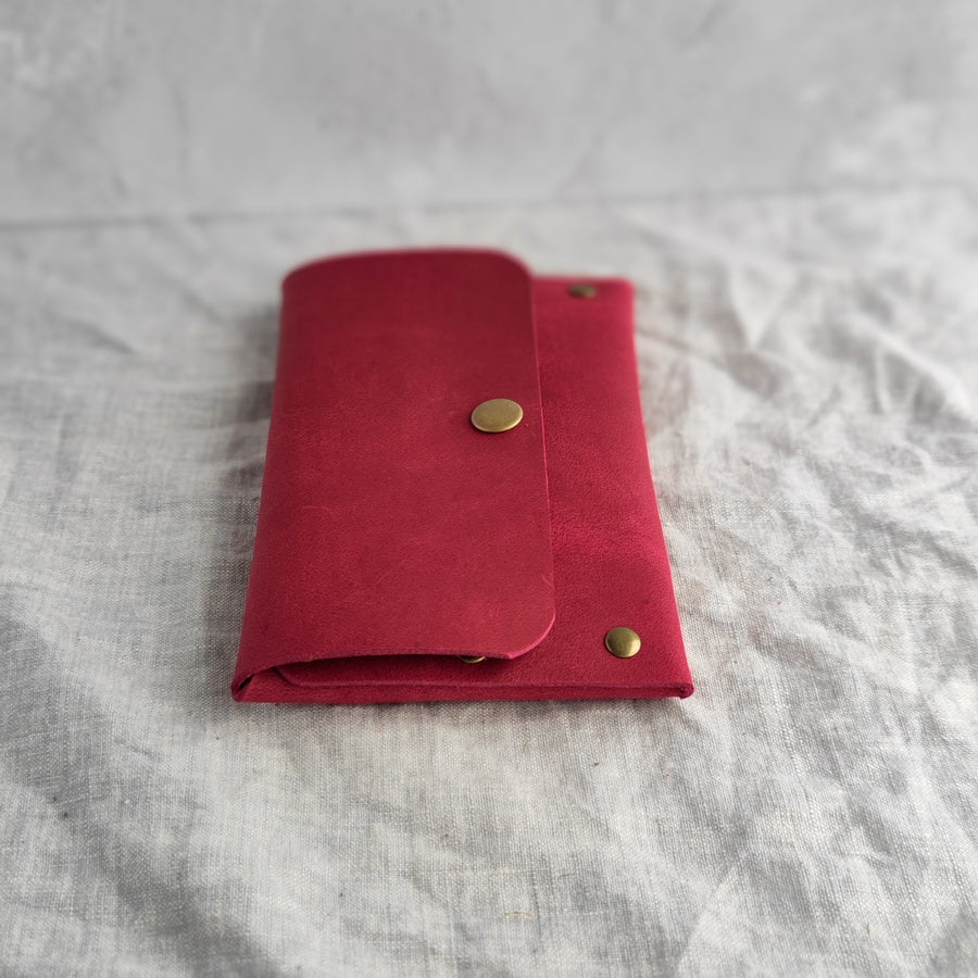 Red Travel Wallet