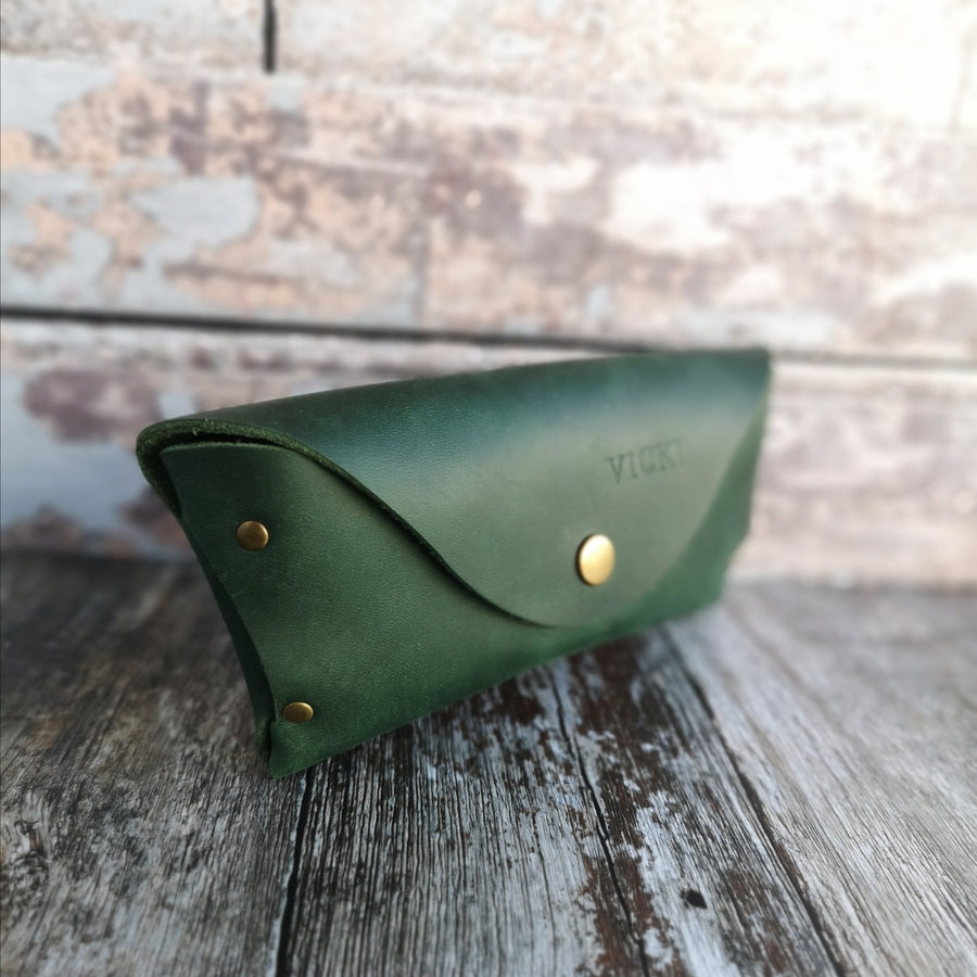 leather glasses case cornwall 