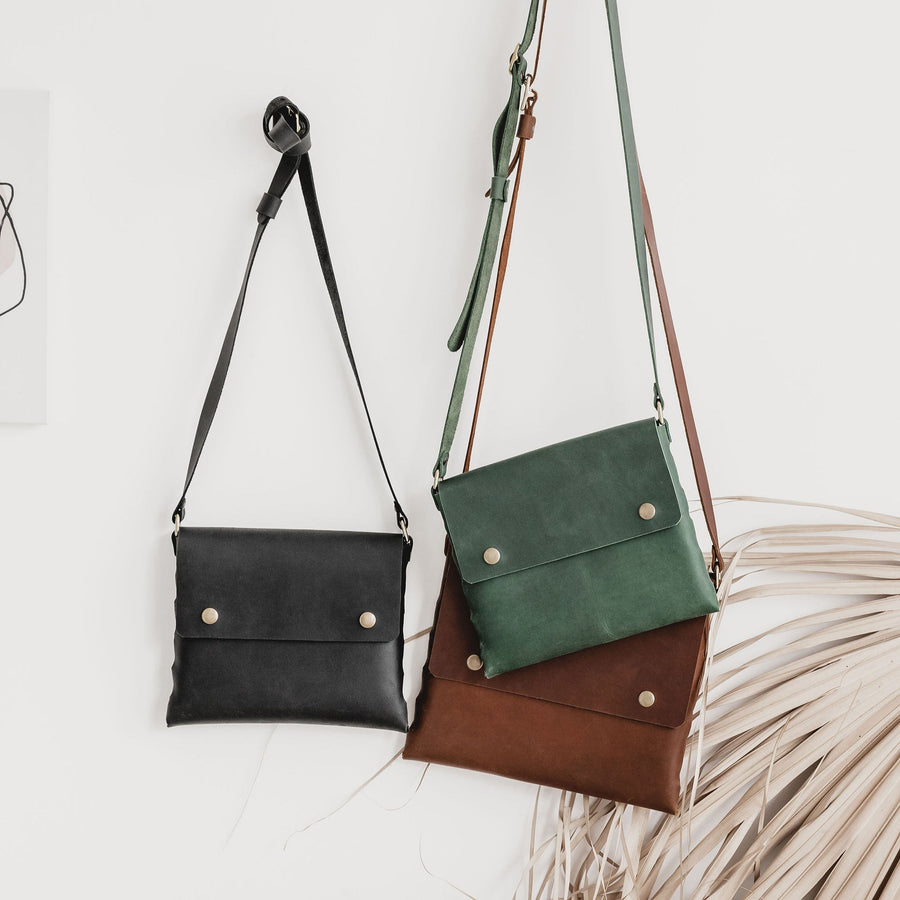 leather handbag collection Cornwall