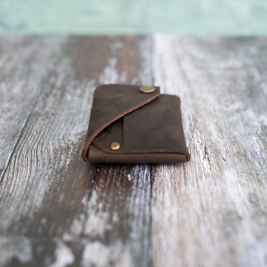 personalised leather wallet 