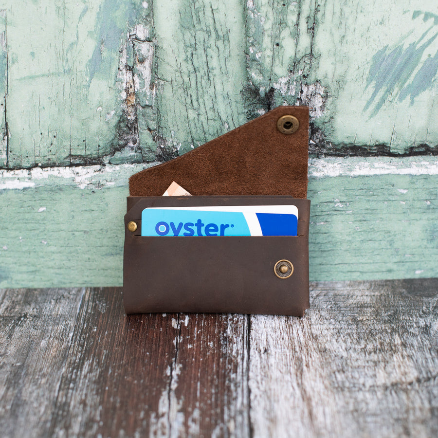 crazy horse leather wallet