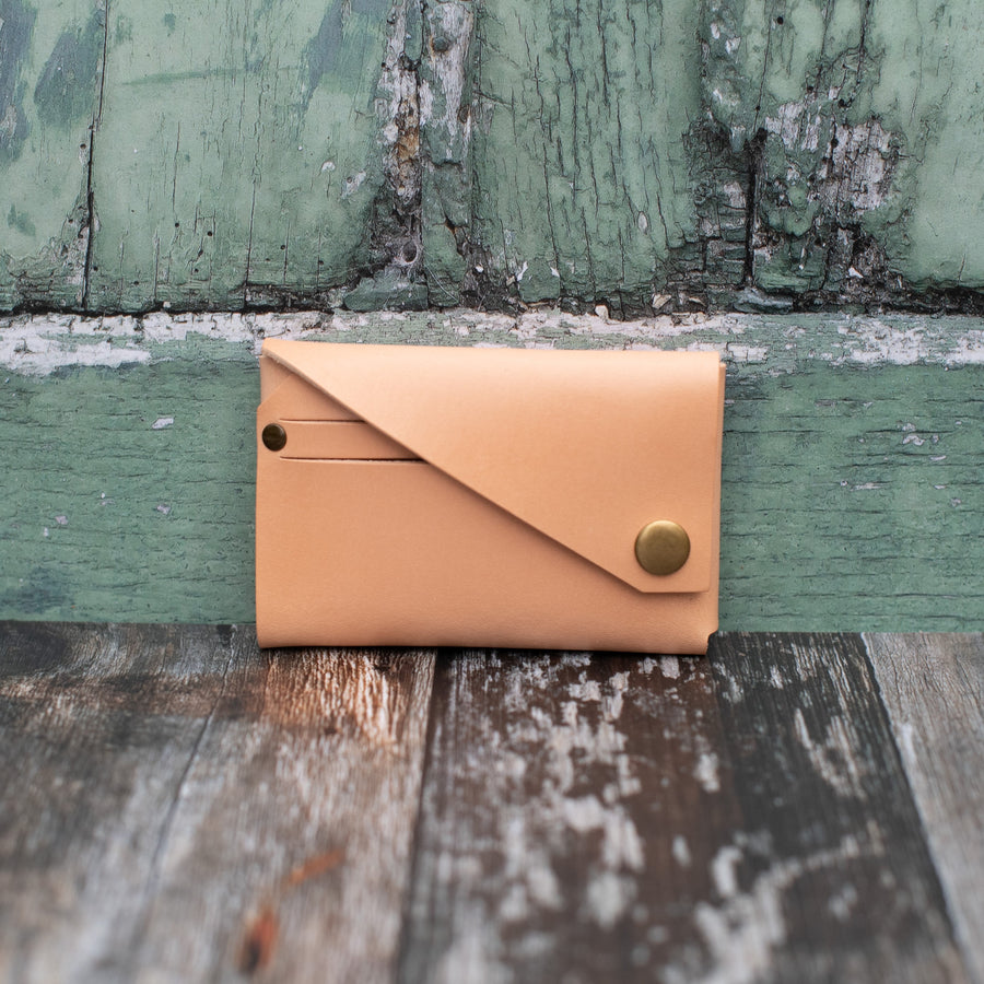 Natural leather wallet 